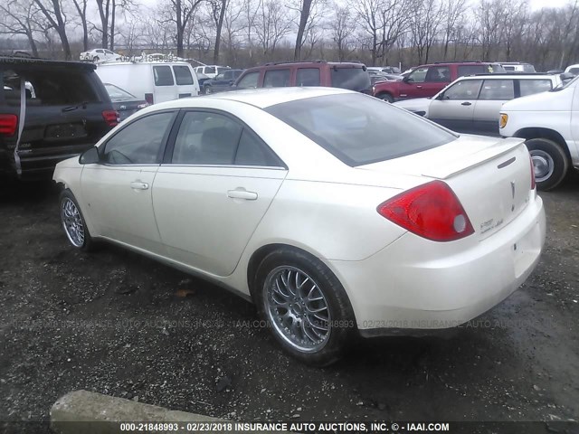 1G2ZG57N694223655 - 2009 PONTIAC G6 WHITE photo 3