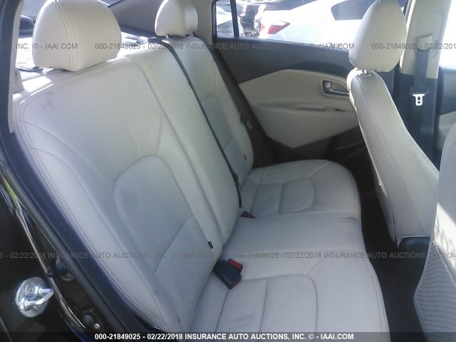 KNADM4A3XD6319573 - 2013 KIA RIO LX Սև լուսանկար 8