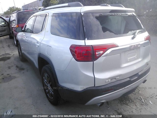 1GKKNULS1HZ210472 - 2017 GMC ACADIA SLT-1 SILVER photo 3