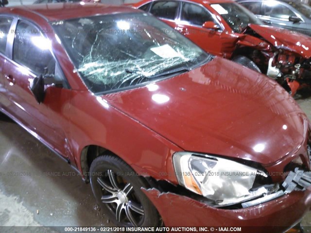 1G2ZF55B164192161 - 2006 PONTIAC G6 SE RED photo 6