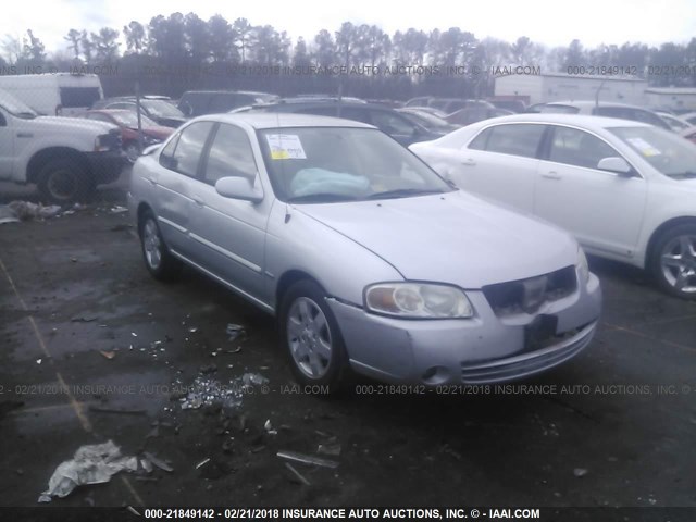 3N1CB51D26L594336 - 2006 NISSAN SENTRA 1.8/1.8S SILVER photo 1