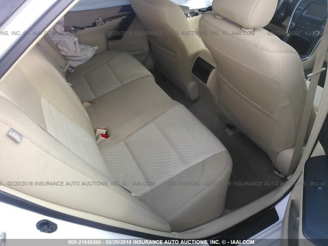 4T4BF1FK3FR474470 - 2015 TOYOTA CAMRY LE/XLE/SE/XSE Weiß Foto 8