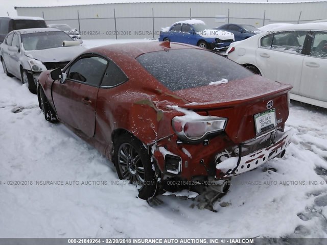 JF1ZNAA13F8703565 - 2015 TOYOTA SCION FR-S ნარინჯისფერი ფოტო 3