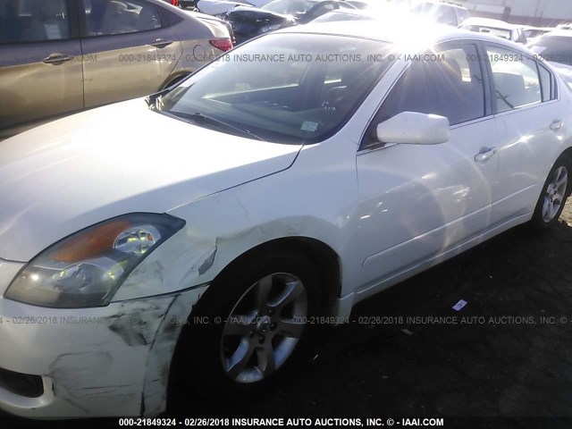 1N4AL21E78N427567 - 2008 NISSAN ALTIMA 2.5/2.5S WHITE photo 6