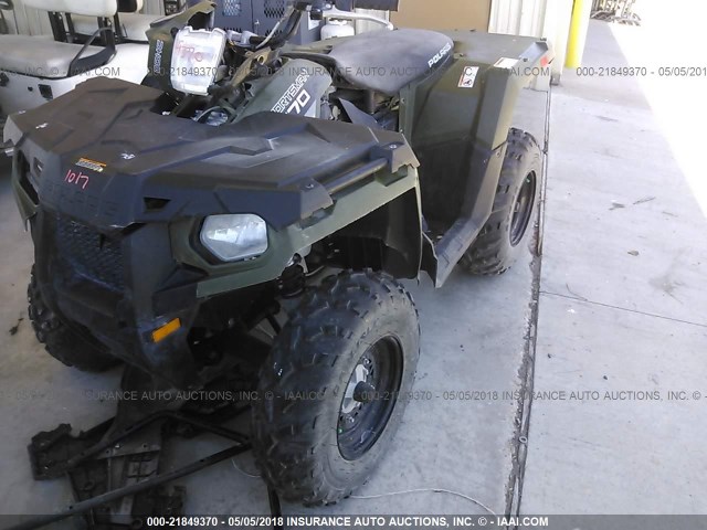 4XAMH5EA3EA617152 - 2014 POLARIS SPORTSMAN 570 EPS 绿色 照片 2