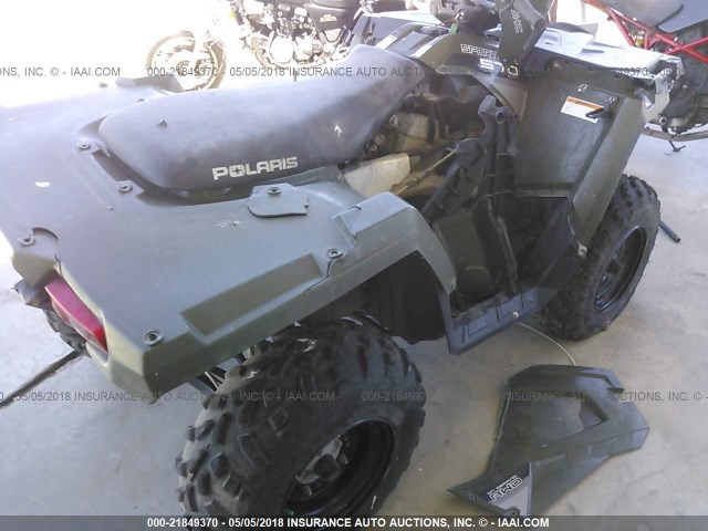 4XAMH5EA3EA617152 - 2014 POLARIS SPORTSMAN 570 EPS 绿色 照片 4