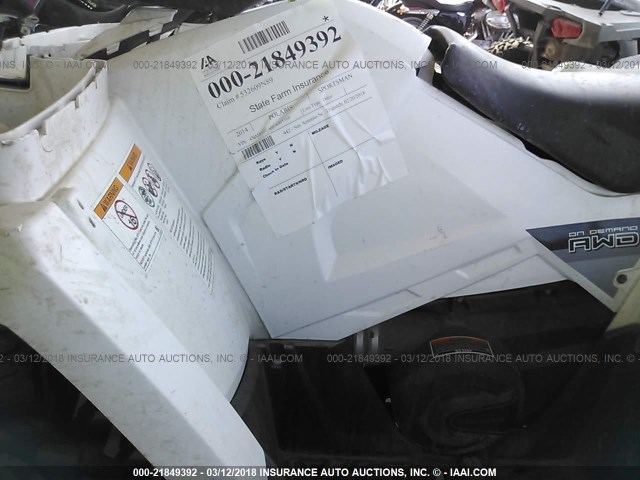 4XAMH5EA0EA095368 - 2014 POLARIS SPORTSMAN 570 EPS 白色 照片 9