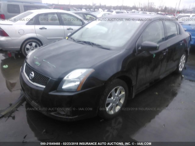 3N1AB6AP0AL718071 - 2010 NISSAN SENTRA 2.0/2.0S/SR/2.0SL BLACK photo 2