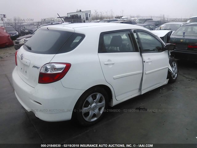 2T1KU40E69C068760 - 2009 TOYOTA MATRIX 白色 照片 4