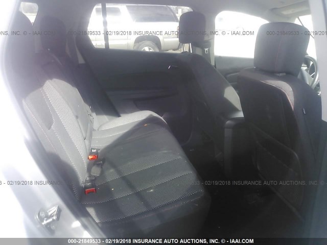 2GKFLWEK5F6106110 - 2015 GMC TERRAIN SLE SILVER photo 8