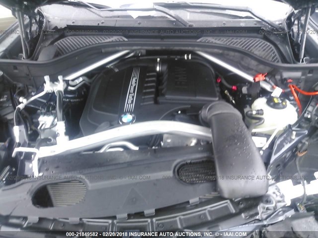 5UXKR2C5XJ0X09438 - 2018 BMW X5 SDRIVE35I BLUE photo 10