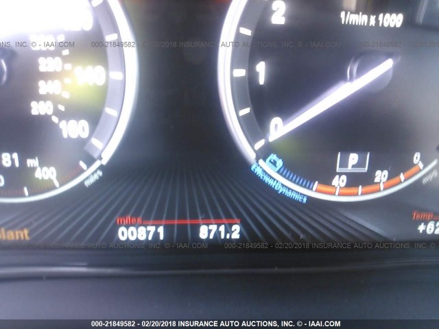 5UXKR2C5XJ0X09438 - 2018 BMW X5 SDRIVE35I BLUE photo 7