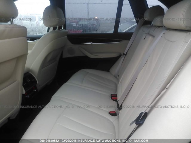 5UXKR2C5XJ0X09438 - 2018 BMW X5 SDRIVE35I BLUE photo 8