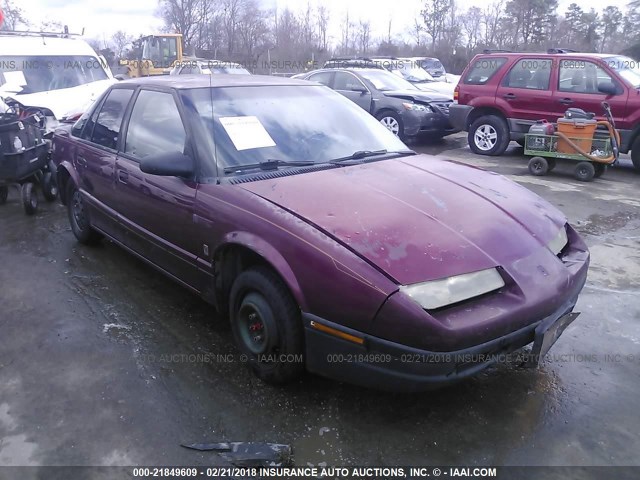 1G8ZG5280SZ207127 - 1995 SATURN SL1 RED photo 1