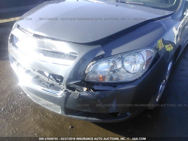1G1ZH57B58F280195 - 2008 CHEVROLET MALIBU 1LT 灰色 照片 6