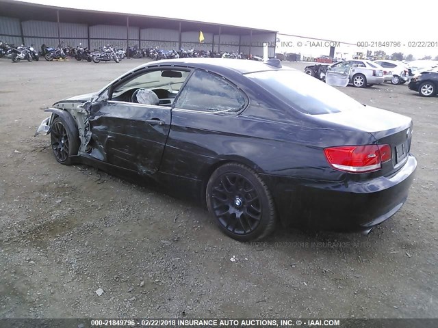 WBAWV13548P120814 - 2008 BMW 328 I SULEV BLACK photo 3