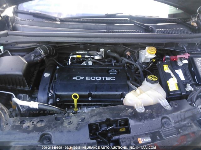 1G1JA5SH5E4211723 - 2014 CHEVROLET SONIC LS 灰色 照片 10