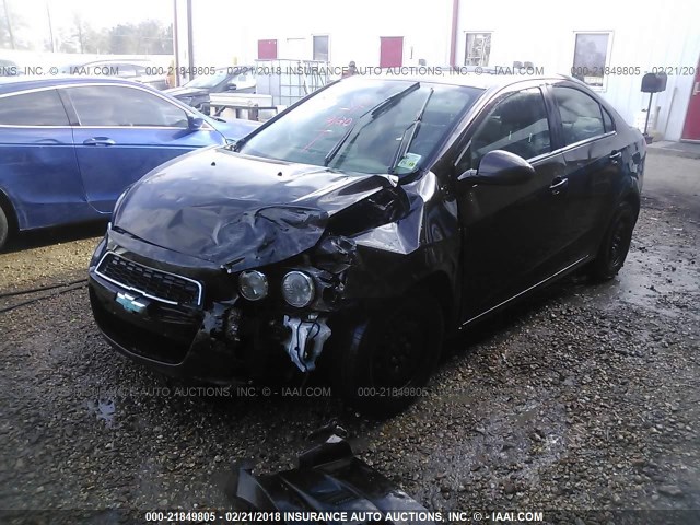 1G1JA5SH5E4211723 - 2014 CHEVROLET SONIC LS 灰色 照片 2