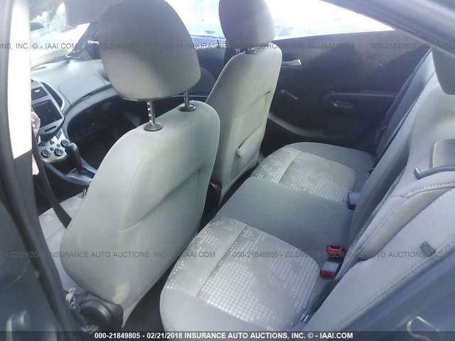 1G1JA5SH5E4211723 - 2014 CHEVROLET SONIC LS 灰色 照片 8