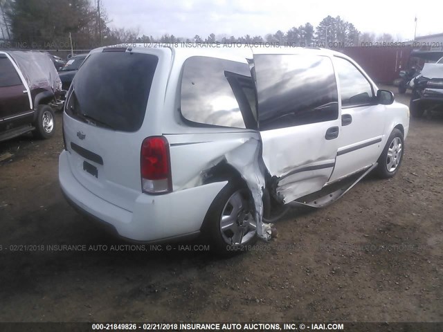 1GNDU23157D111529 - 2007 CHEVROLET UPLANDER LS Ağ foto 4