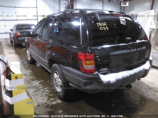 1J4GW48S64C391180 - 2004 JEEP GRAND CHEROKEE LAREDO/COLUMBIA/FREEDOM 黑色 照片 3