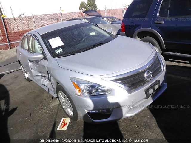 1N4AL3AP8EC158008 - 2014 NISSAN ALTIMA 2.5/S/SV/SL SILVER photo 1