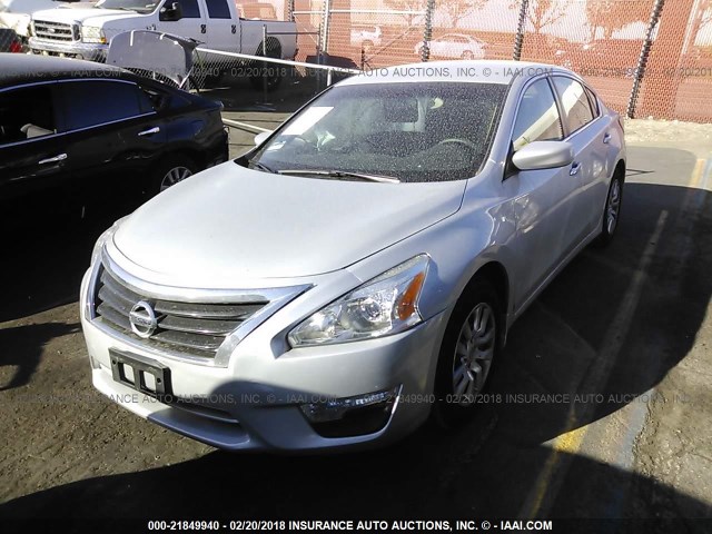 1N4AL3AP8EC158008 - 2014 NISSAN ALTIMA 2.5/S/SV/SL SILVER photo 2