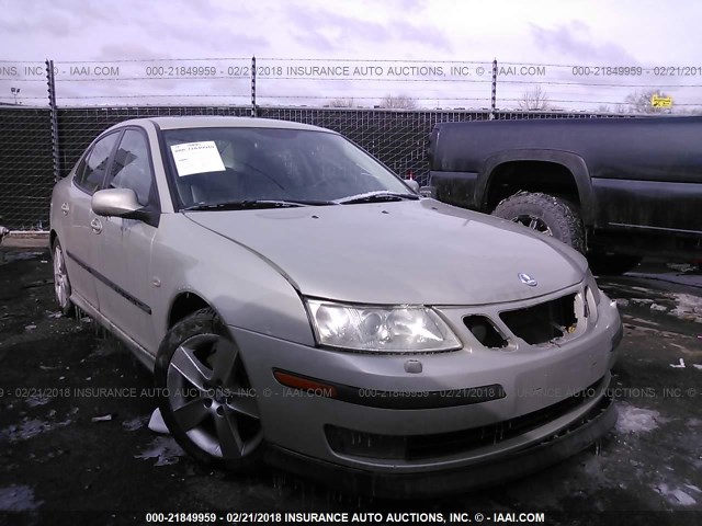 YS3FH46U361024082 - 2006 SAAB 9-3 AERO BEIGE photo 1