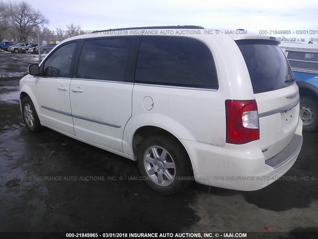 2C4RC1BG6CR157685 - 2012 CHRYSLER TOWN & COUNTRY TOURING WHITE photo 3