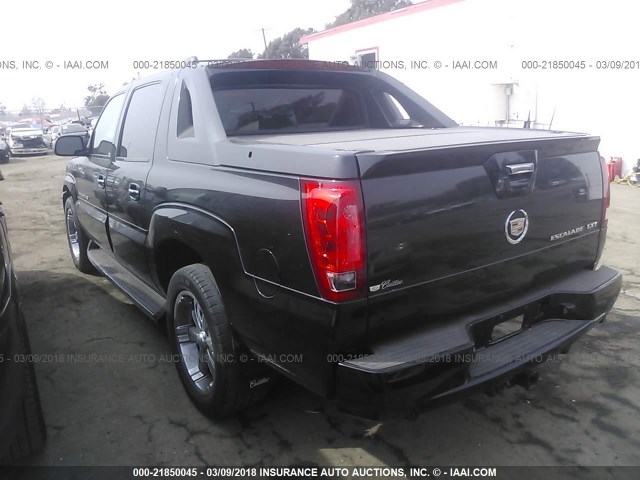 3GYEK62N44G340565 - 2004 CADILLAC ESCALADE EXT BLACK photo 3