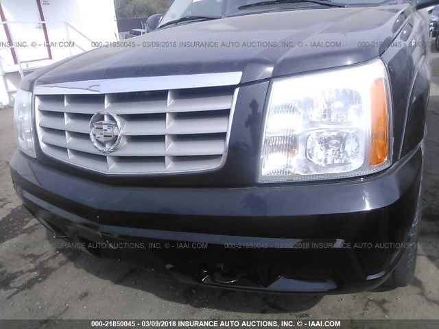 3GYEK62N44G340565 - 2004 CADILLAC ESCALADE EXT BLACK photo 6