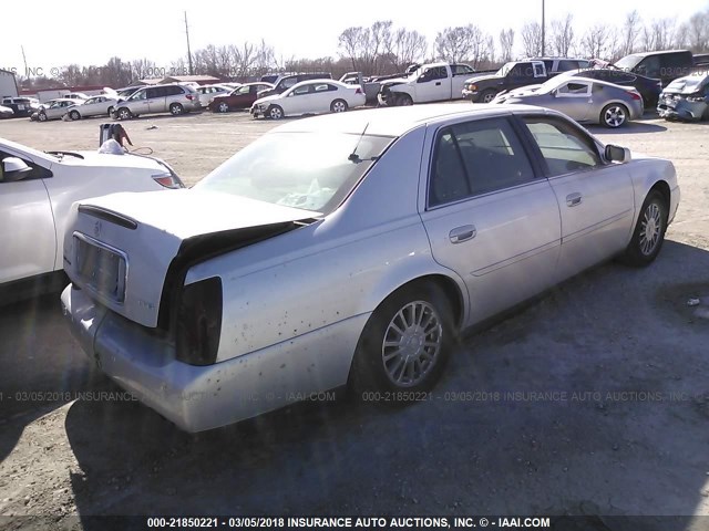 1G6KE57Y33U147481 - 2003 CADILLAC DEVILLE DHS SILVER photo 4