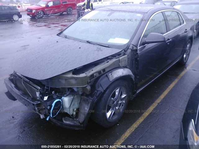 1G1ZC5EB3AF249602 - 2010 CHEVROLET MALIBU 1LT 灰色 照片 2