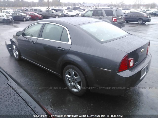 1G1ZC5EB3AF249602 - 2010 CHEVROLET MALIBU 1LT 灰色 照片 3