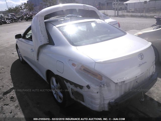 4T1CA30P94U005376 - 2004 TOYOTA CAMRY SOLARA SE/SLE თეთრი ფოტო 3