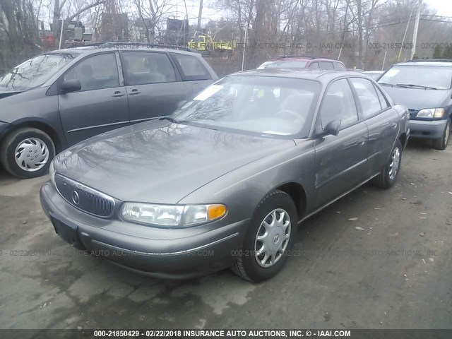 2G4WS52J131117128 - 2003 BUICK CENTURY CUSTOM BROWN photo 2