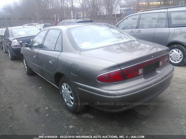 2G4WS52J131117128 - 2003 BUICK CENTURY CUSTOM BROWN photo 3