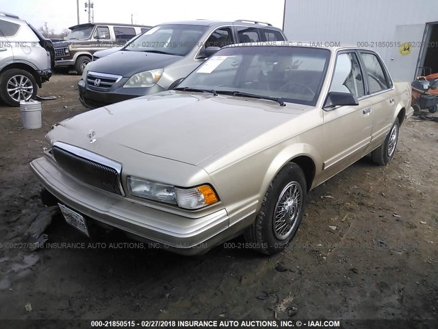 1G4AG55M9S6462819 - 1995 BUICK CENTURY SPECIAL GOLD photo 2