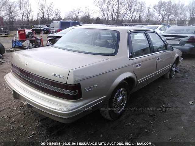 1G4AG55M9S6462819 - 1995 BUICK CENTURY SPECIAL GOLD photo 4