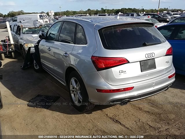 WA1DGAFP3FA026452 - 2015 AUDI Q5 PREMIUM PLUS SILVER photo 3