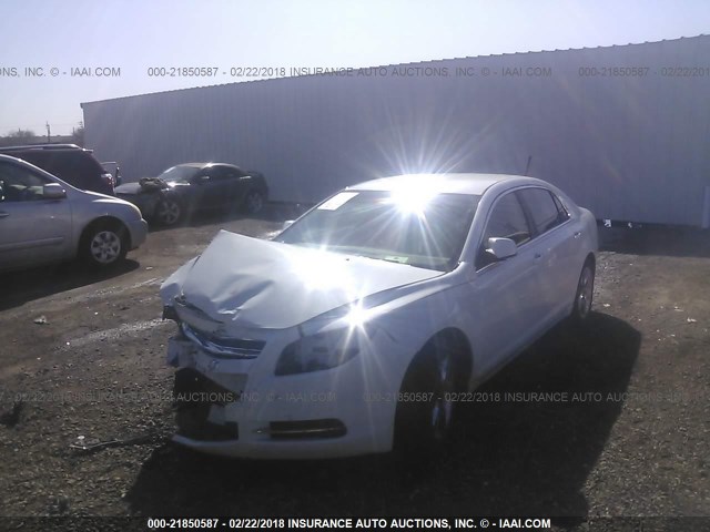1G1ZC5EB5AF180654 - 2010 CHEVROLET MALIBU 1LT 白色 照片 2