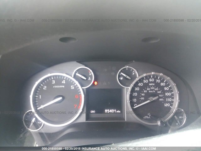 5TFRY5F11EX148492 - 2014 TOYOTA TUNDRA DOUBLE CAB SR/SR5 BLACK photo 7