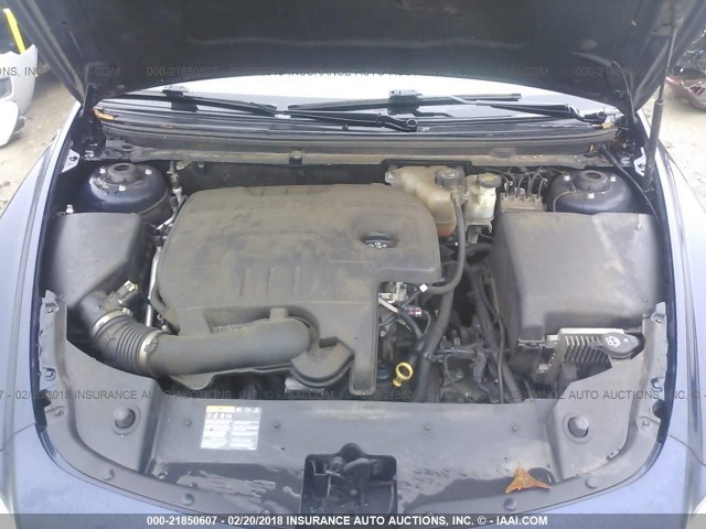 1G1ZC5E19BF123589 - 2011 CHEVROLET MALIBU 1LT 蓝色 照片 10