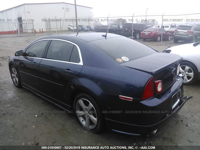 1G1ZC5E19BF123589 - 2011 CHEVROLET MALIBU 1LT 蓝色 照片 3