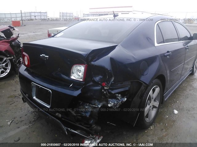 1G1ZC5E19BF123589 - 2011 CHEVROLET MALIBU 1LT 蓝色 照片 6