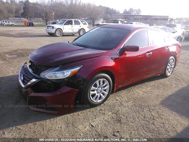 1N4AL3AP9HN335934 - 2017 NISSAN ALTIMA 2.5/S/SV/SL/SR RED photo 2