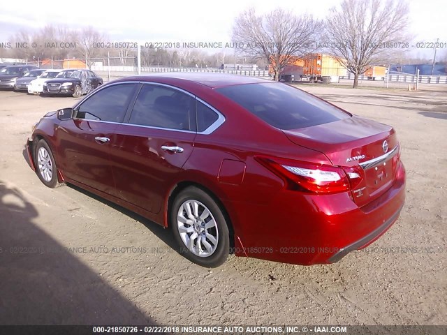 1N4AL3AP9HN335934 - 2017 NISSAN ALTIMA 2.5/S/SV/SL/SR RED photo 3