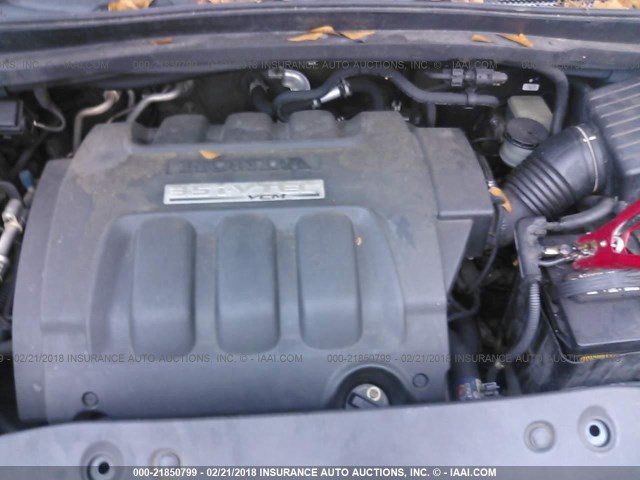 5FNRL38786B021092 - 2006 HONDA ODYSSEY EXL ლურჯი ფოტო 10