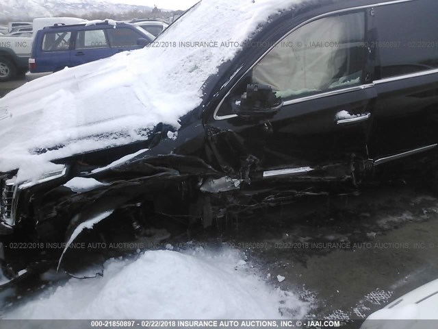1GYS4MKJ1FR669676 - 2015 CADILLAC ESCALADE LUXURY შავი ფოტო 6