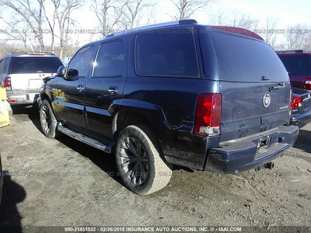1GYEK63N15R132868 - 2005 CADILLAC ESCALADE LUXURY 蓝色 照片 3